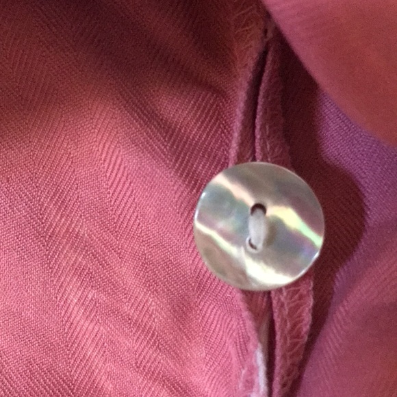 Sleeveless Button Top XS by Pineapple Moon 100% Silk - Picture 7 of 7